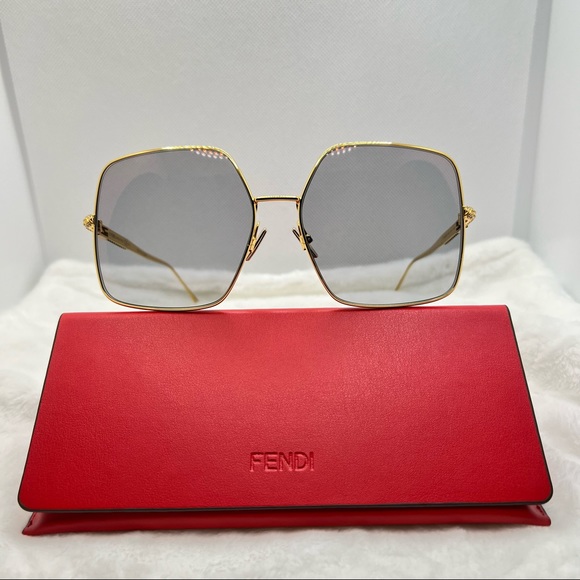 Fendi Sunglasses, New Authentic Square Unisex